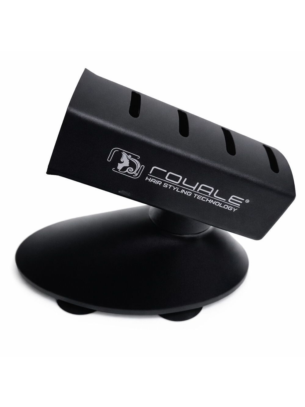 Royale Pro Black Hair Tool Holder | Curling Iron And Straightener Stand - New
